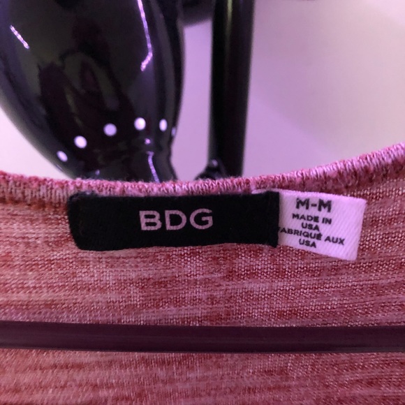 NWOT BDG Oversized Button Up Pocketed Tee - Picture 3 of 3